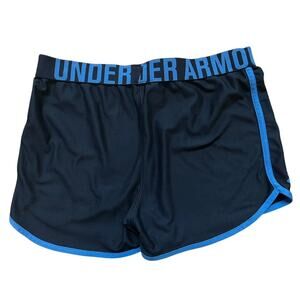 UNDER ARMOUR GIRL'S SHORTS Sz YXL Athletic Running Youth Fold Over Logo Summer